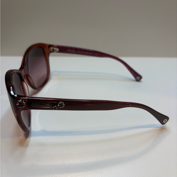 Coach Women’s Sunglasses HC8017 (L009 Kendall) 5032/8H (Burgundy) 56•16•130 - Picture 7 of 11